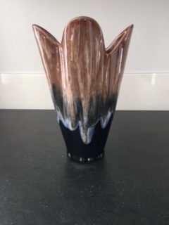 Vase en grès flammé  -  La faience - porcelaine - céramique