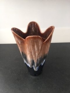 Vase en grès flammé  -  La faience - porcelaine - céramique