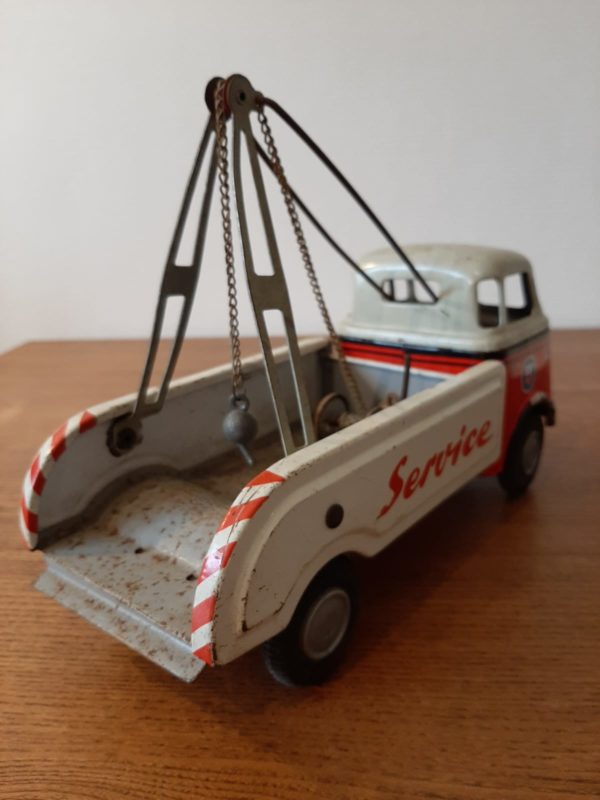 Ancien jouet camion dépanneur  -  Le métal