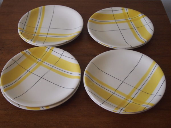 Assiettes plates Salins  -  La décoration
