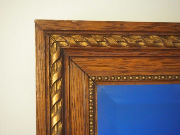 Ancien miroir rectangle  -  La décoration