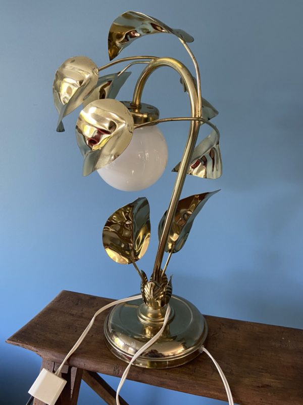 Lampe en métal vintage  -  L'éclairage