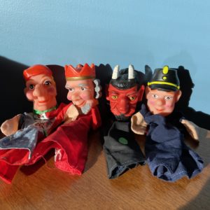 Marionnette à main Années 60  -  Le plastique