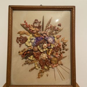 Cadre fleurs séchées  -  La décoration