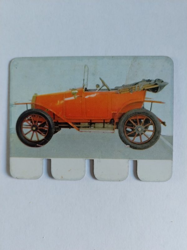 Carte automobile COOP 1964 N°37 – ZEBRE 1911  -  Automobilia