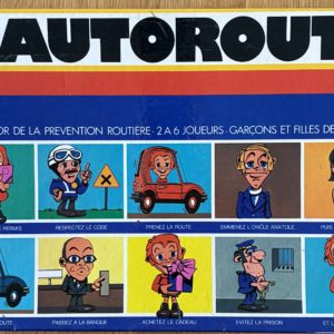 Jeu de société “L’autoroute” – Edmond DUJARDIN Jeu de société “L’autoroute” – Edmond DUJARDIN -